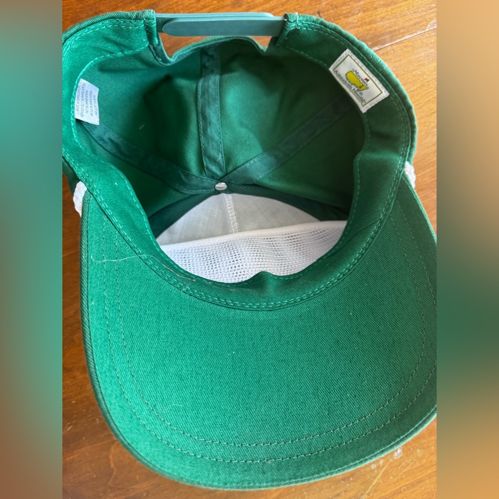 American Needle Green Masters Tournament Baseball Cap - Picture 2 of 3
